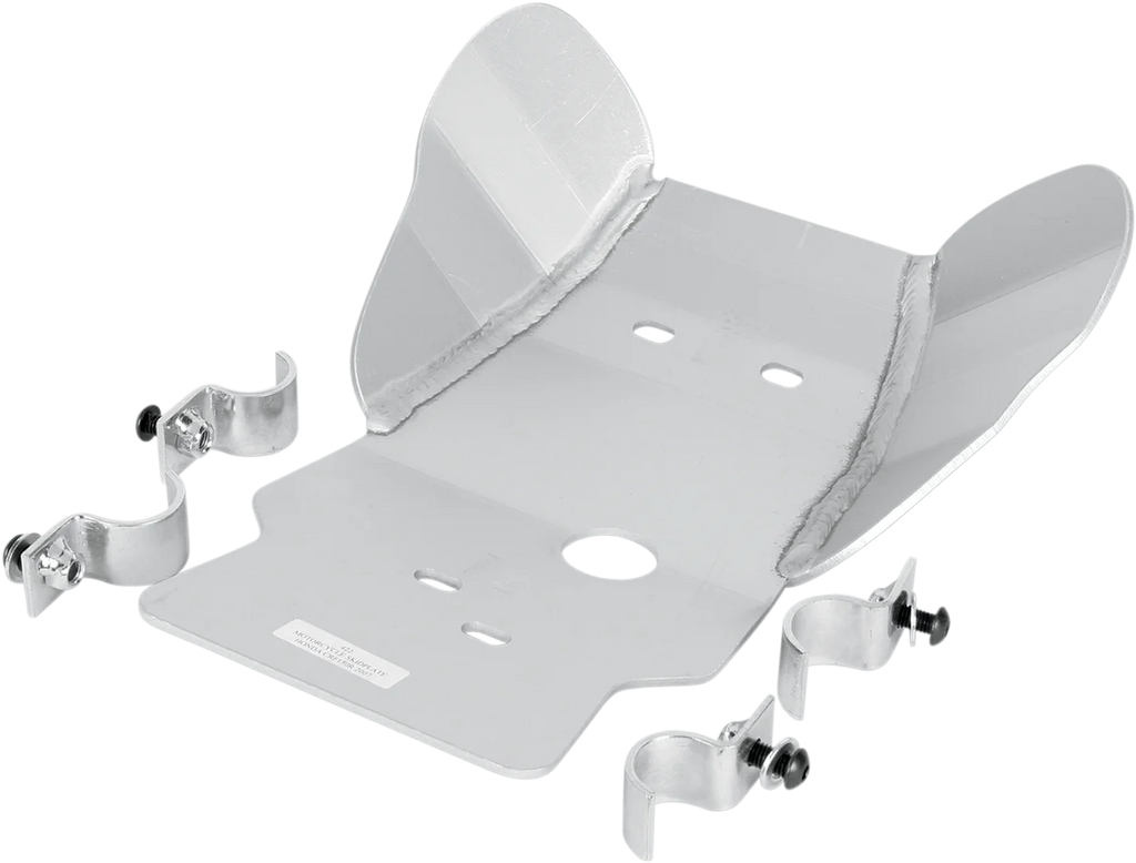 Moose Offroad Skid Plate - Silver - 422 fits Honda CRF150 RB / CRF150 R - Main Product View