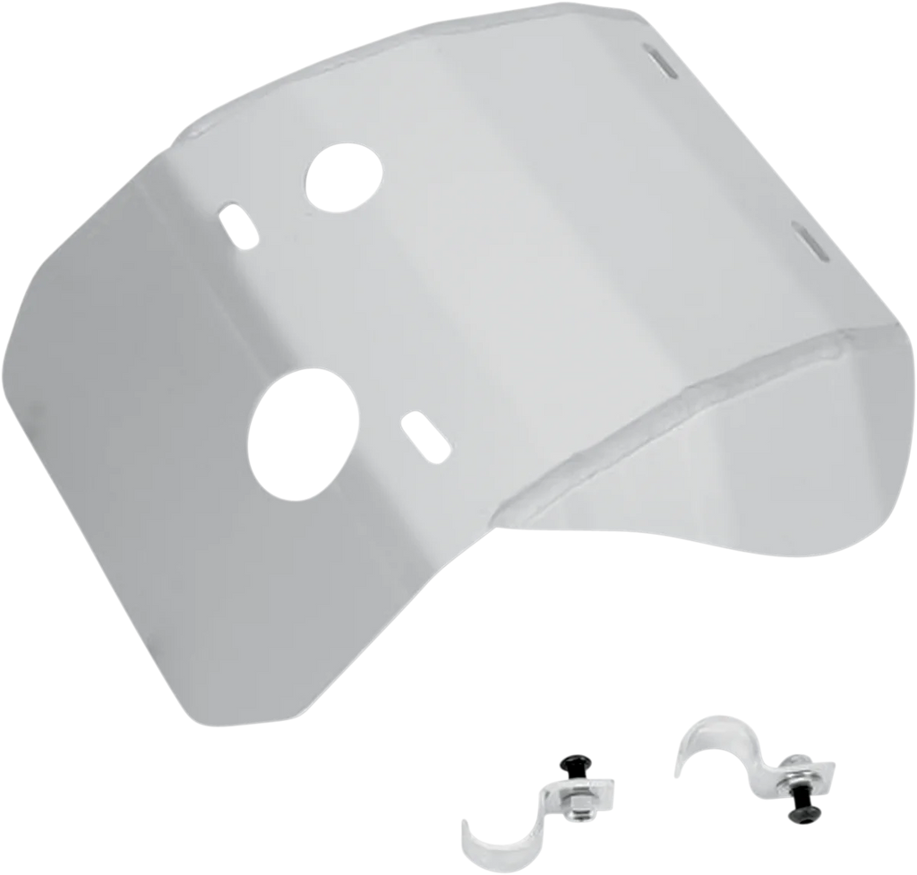 Moose Offroad Skid Plate - Silver - 442 fits Suzuki Dr 250 / Dr 350 - Main Product View