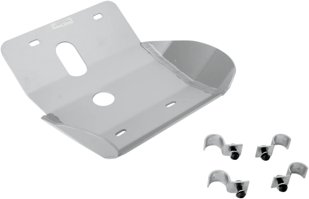 Moose Offroad Skid Plate - Silver - 449 fits Suzuki Dr 650 - Main Product View