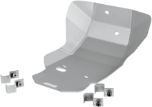Load image into Gallery viewer, Moose Offroad Skid Plate - Silver - 454 fits Honda CRF450R - Main Product View