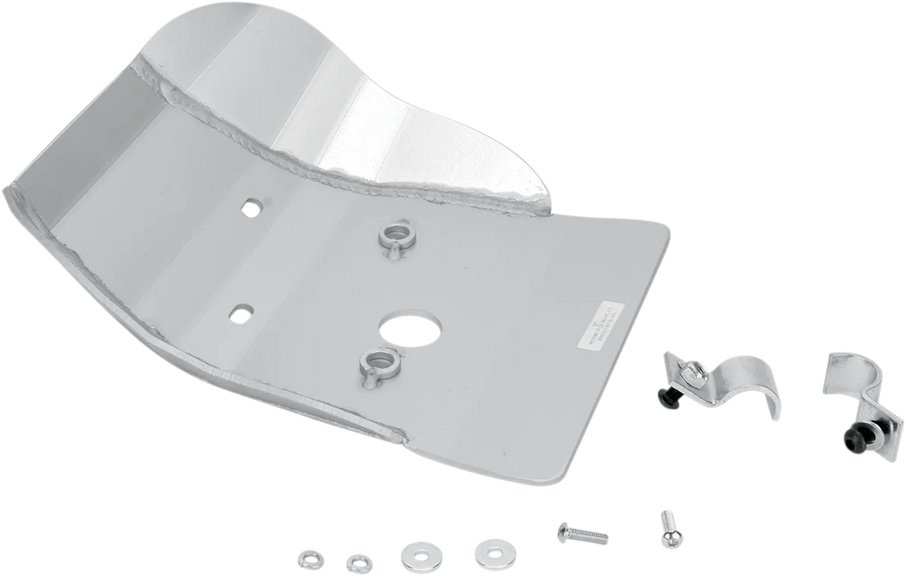 Moose Offroad Skid Plate - Silver - 459 fits Honda CRF150F - Main Product View