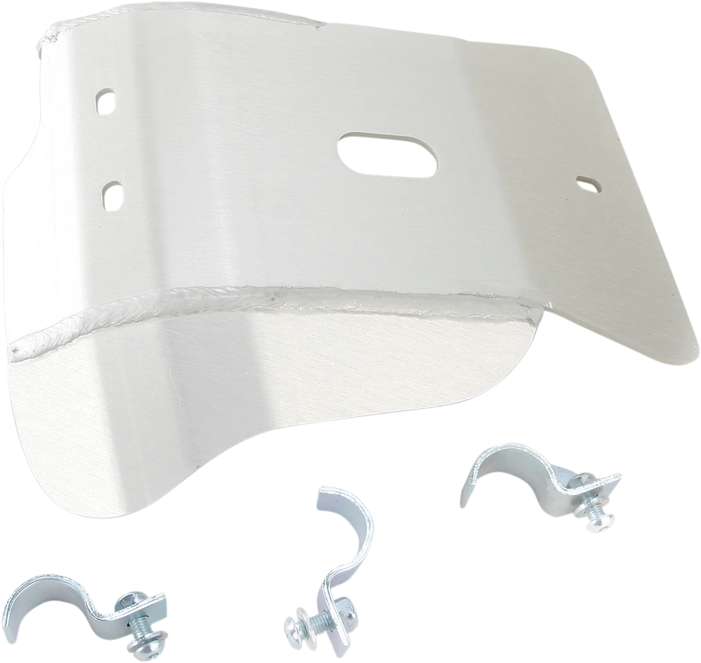 Moose Offroad Skid Plate - Silver - 484 fits Husqvarna / Ktm - Main Product View
