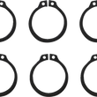 Load image into Gallery viewer, Moose Offroad Snap Ring - 10 Pack - 25-6014 fits Gas Gas / Husqvarna / Ktm - Main Product View
