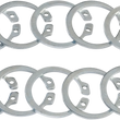 Load image into Gallery viewer, Moose Offroad Snap Ring - 10 Pack - 25-6015 fits Gas Gas / Husqvarna / Ktm - Side View