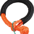 Load image into Gallery viewer, Moose Offroad Soft Shackle - Orange/Black O15-7017 - Main Product View