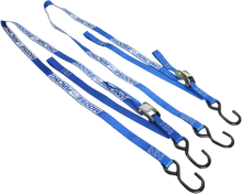Load image into Gallery viewer, Moose Offroad Soft-Tie Tie-Downs - Blue 3920-0304 - Main Product View