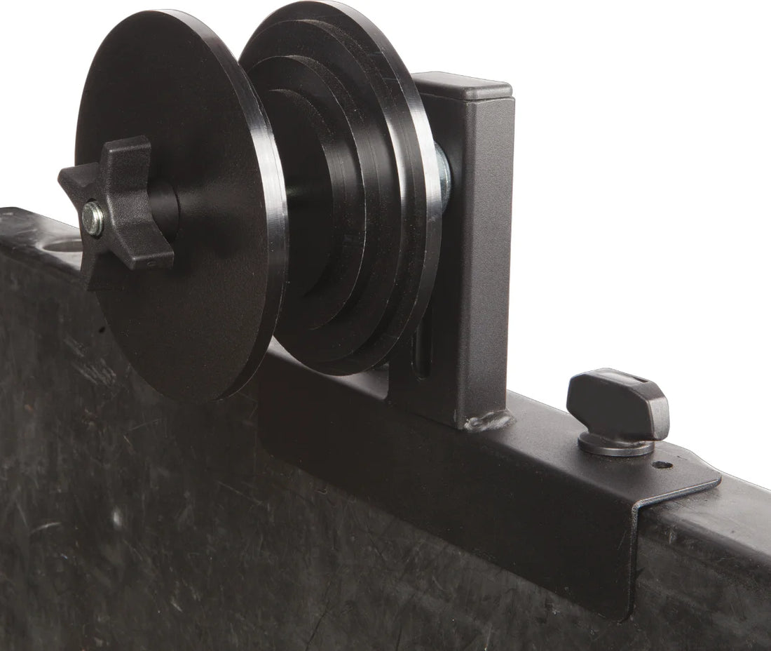 Moose Offroad Spare Tire Attachment - R-800 ST fits Polaris General - Side View