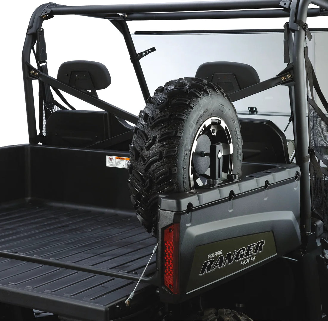 Moose Offroad Spare Tire Attachment - R-800 ST fits Polaris General - Back View