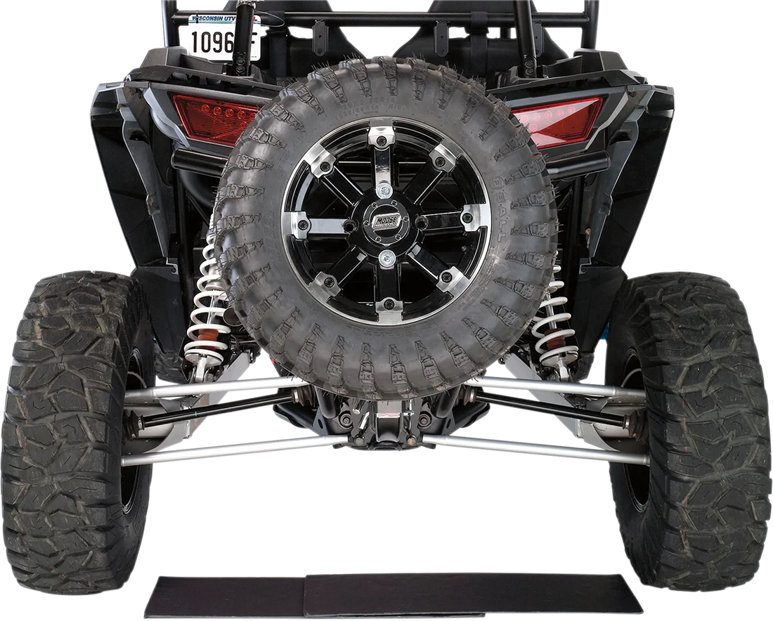 Moose Offroad Spare Tire Mount - 2" Receiver Hitch U-4047 - Back View