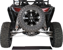 Load image into Gallery viewer, Moose Offroad Spare Tire Mount - 2" Receiver Hitch U-4047 - Back View