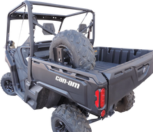 Load image into Gallery viewer, Moose Offroad Spare Tire Mount - CA-800-ST fits Can-Am Defender - Back View