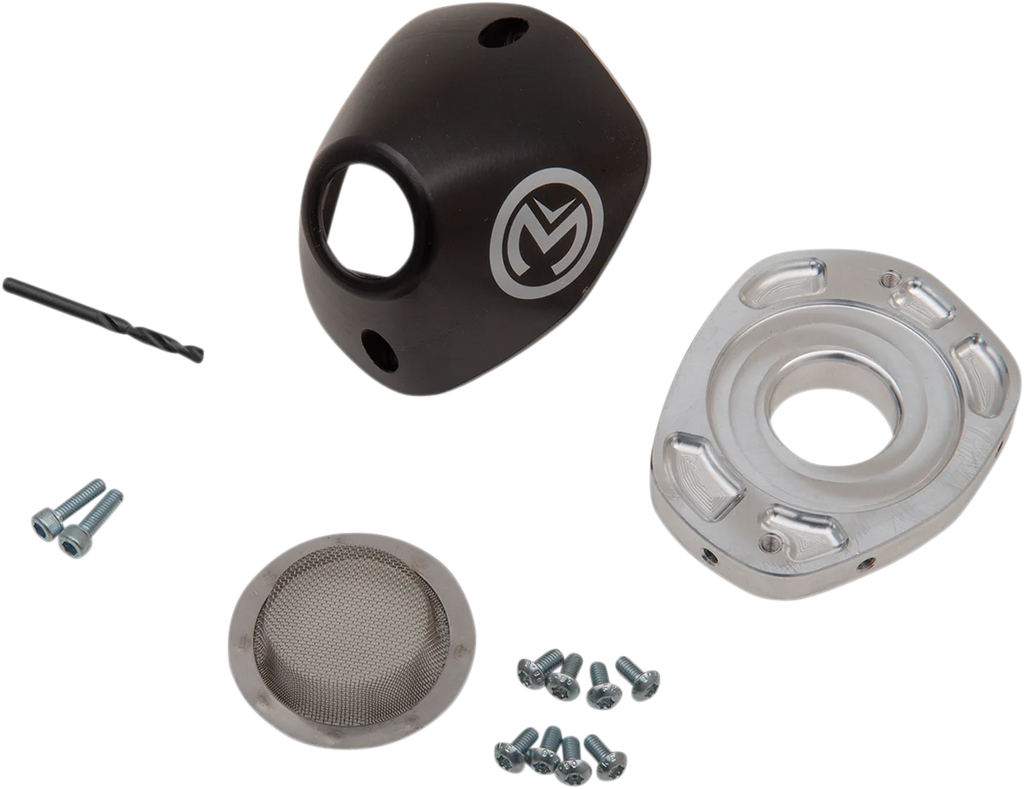 Moose Offroad Spark Arrestor End Cap 40-1120 - Side View
