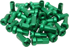 Load image into Gallery viewer, Moose Offroad Spoke Nipples - MX1 - Green - 9 Gauge - Set 24-960 - Main Product View
