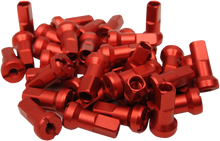 Load image into Gallery viewer, Moose Offroad Spoke Nipples - MX1 - Red - 9 Gauge - Set 24-930 - Main Product View