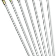 Load image into Gallery viewer, Moose Offroad Spoke Set with Nipples - Coated Steel - Rear - 19" - 1-20-509-S fits Yamaha YZ / YZF - Side View