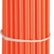 Load image into Gallery viewer, Moose Offroad Spoke Skins - Orange - 21" - 80 Pack O15-6580O - Main Product View