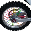 Load image into Gallery viewer, Moose Offroad Spoke Skins - Orange - 21" - 80 Pack O15-6580O - Side View