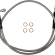 Load image into Gallery viewer, Moose Offroad Stainless Steel Braided Clutch Line - B05-3-007/P fits Beta - Side View