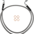 Load image into Gallery viewer, Moose Offroad Stainless Steel Braided Clutch Line - B05-3-013/P fits Beta - Side View