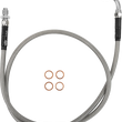 Load image into Gallery viewer, Moose Offroad Stainless Steel Braided Clutch Line - G06-3-006/P fits Gas Gas TXT - Side View