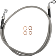 Load image into Gallery viewer, Moose Offroad Stainless Steel Braided Clutch Line - Gas Gas/Husqvarna H01-3-021/P - Side View