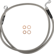 Load image into Gallery viewer, Moose Offroad Stainless Steel Braided Clutch Line - Gas Gas/Husqvarna H01-3-025/P - Side View