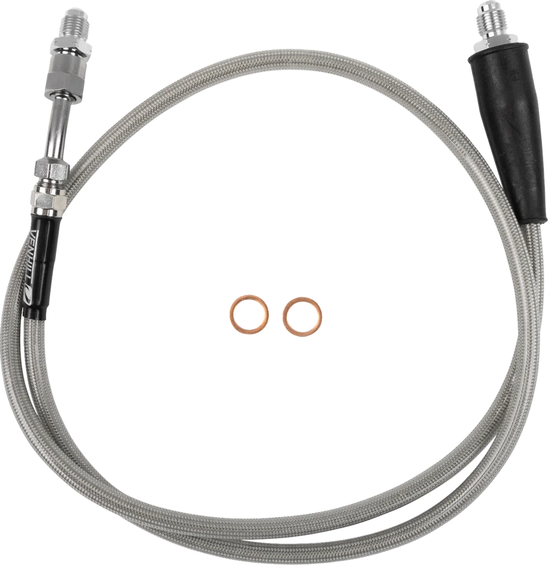 Moose Offroad Stainless Steel Braided Clutch Line - H01-3-022/P fits Husqvarna - Side View