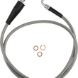 Load image into Gallery viewer, Moose Offroad Stainless Steel Braided Clutch Line - H01-3-023/P fits Husqvarna - Side View