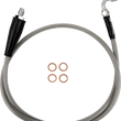 Load image into Gallery viewer, Moose Offroad Stainless Steel Braided Clutch Line - K01-3-001/P fits Ktm - Side View
