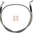 Load image into Gallery viewer, Moose Offroad Stainless Steel Braided Clutch Line - K01-3-037/P fits Tc/sx 85 - Side View