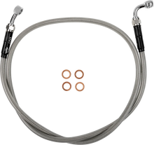 Load image into Gallery viewer, Moose Offroad Stainless Steel Braided Clutch Line - K01-3-037/P fits Tc/sx 85 - Side View