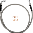 Load image into Gallery viewer, Moose Offroad Stainless Steel Braided Clutch Line - K01-3-041/P fits Gas Gas / Husqvarna / Ktm - Side View