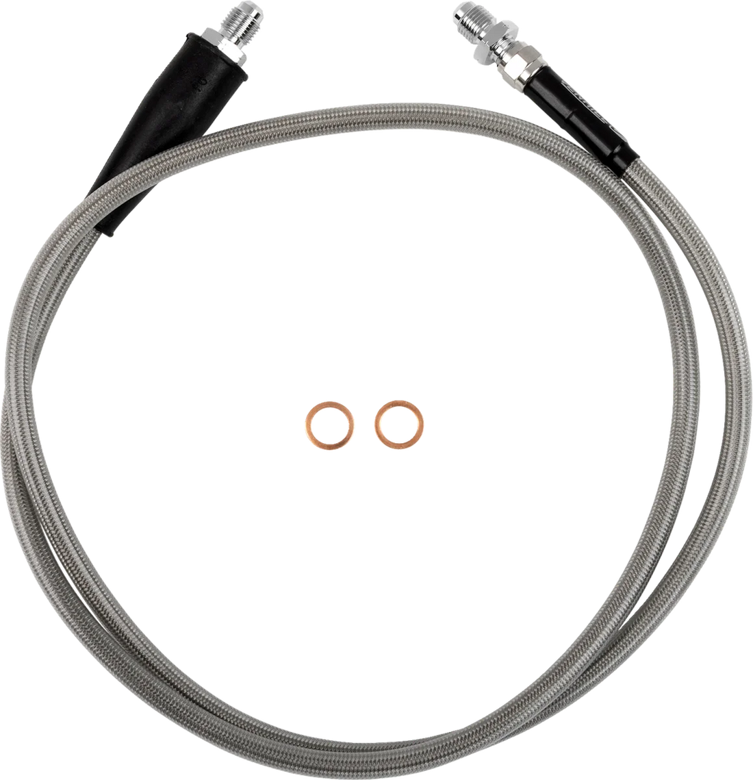 Moose Offroad Stainless Steel Braided Clutch Line - K01-3-043/P fits Husqvarna / Ktm - Side View