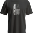 Load image into Gallery viewer, Moose Offroad Stars and Stripes Forever T-Shirt - Black - XL 3030-24426 - Main Product View