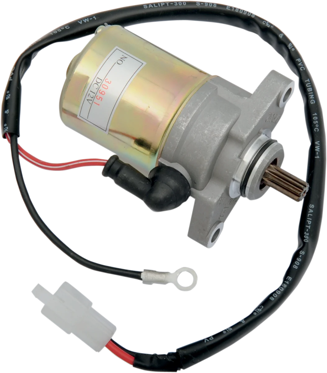 Moose Offroad Starter Motor - M-61-321 fits Can-Am - Side View