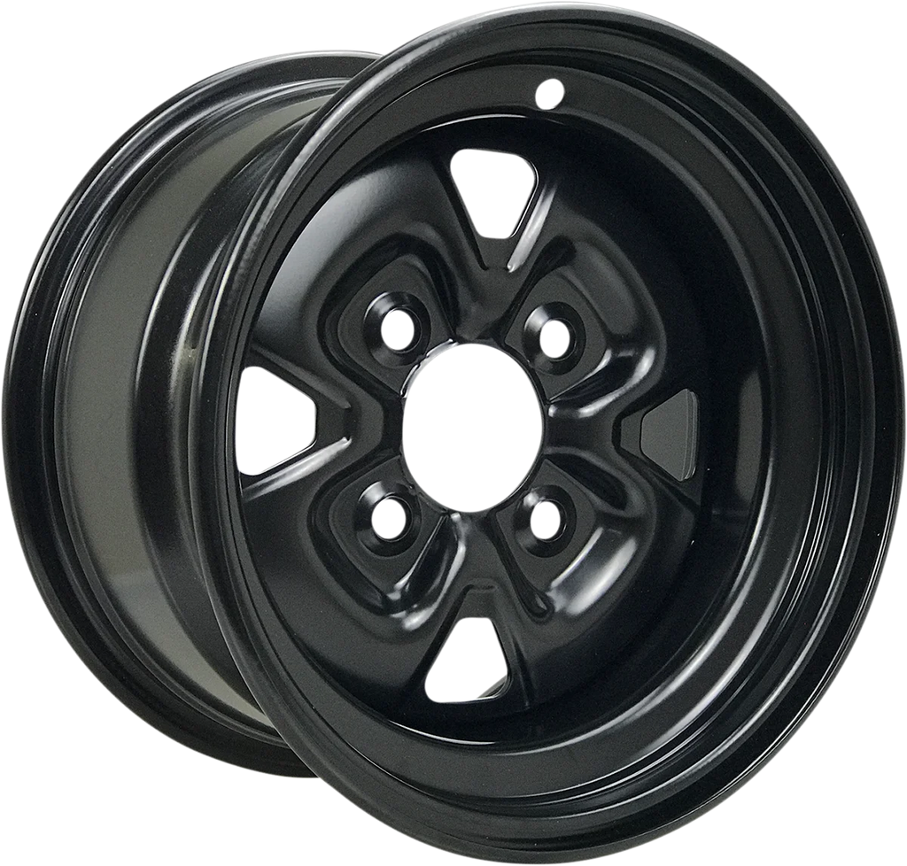 Moose Offroad Steel Wheel - Black - 12x7 - 4/110 - 5+2 MO12070237 - Main Product View