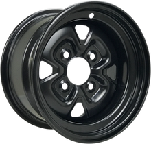 Load image into Gallery viewer, Moose Offroad Steel Wheel - Black - 12x7 - 4/156 - 4+3 MO12070103 - Main Product View