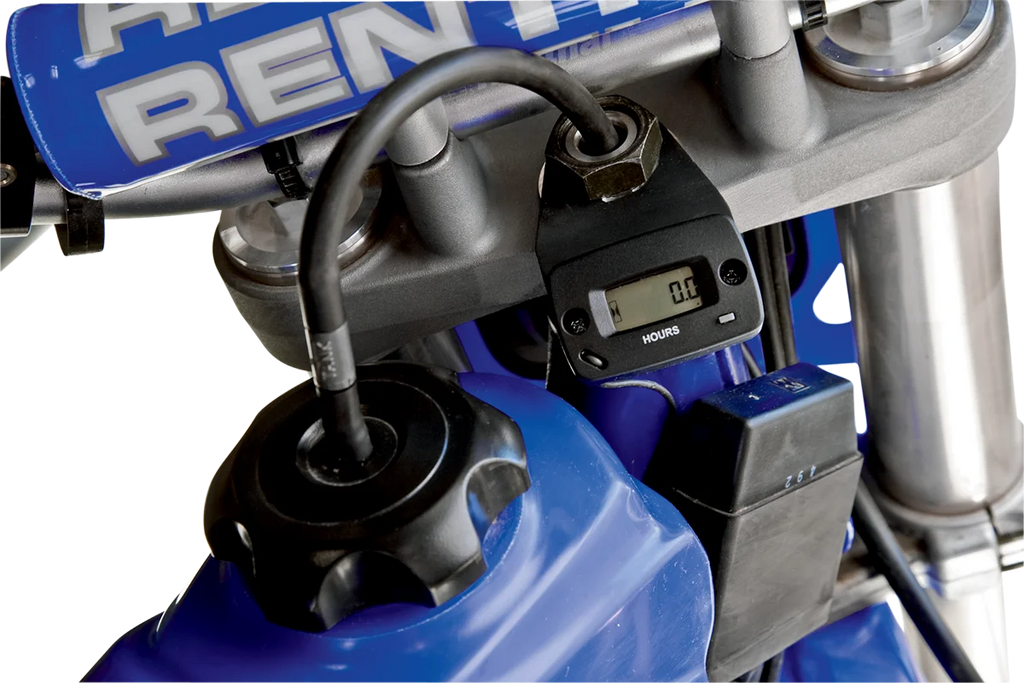 Moose Offroad Steering Stem Hour Meter Mount HRMM-2-M - Side View