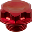 Load image into Gallery viewer, Moose Offroad Steering Stem Nut - Red C23-5241R - Main Product View