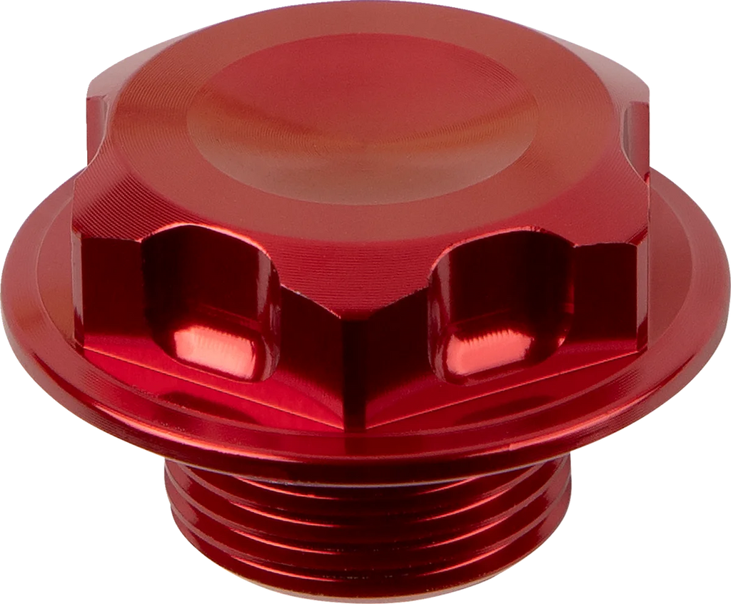 Moose Offroad Steering Stem Nut - Red C23-5241R - Main Product View