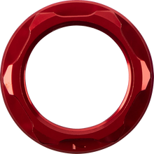 Load image into Gallery viewer, Moose Offroad Steering Stem Nut - Red C23-5241R - Side View