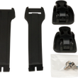 Load image into Gallery viewer, Moose Offroad Strap/Buckle Kit - Child - Long - Black 3430-0841 - Main Product View
