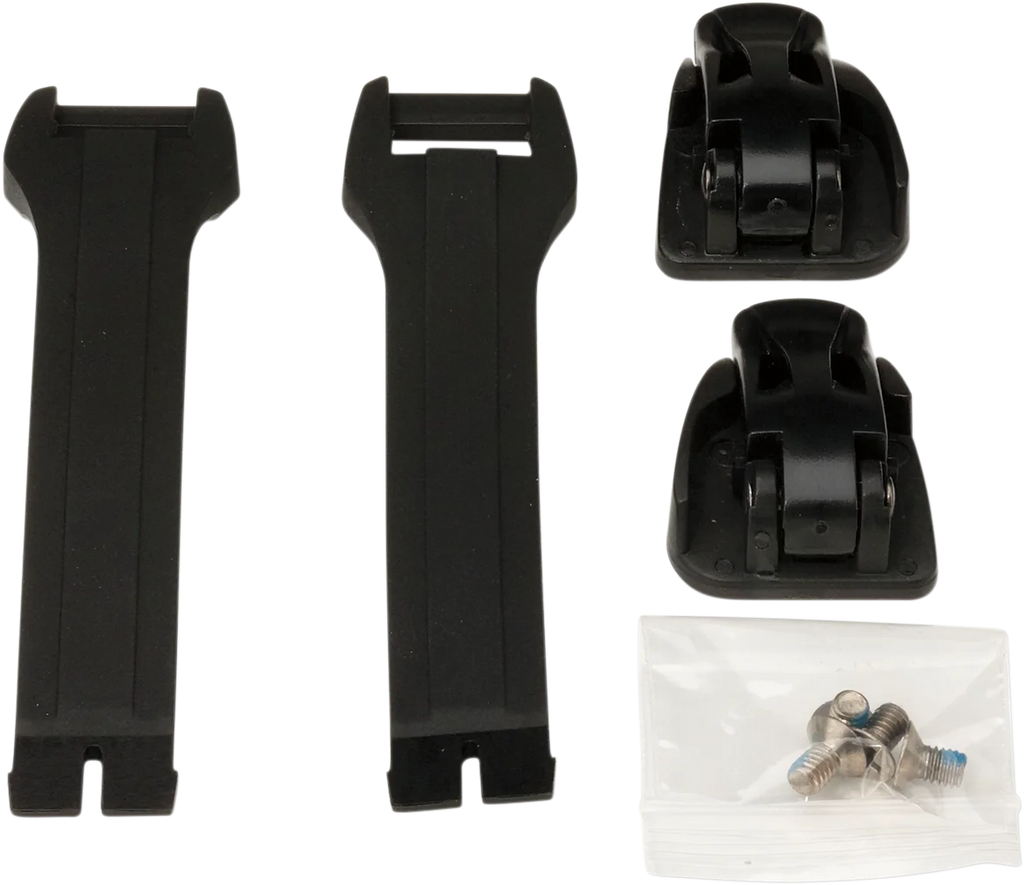 Moose Offroad Strap/Buckle Kit - Child - Long - Black 3430-0841 - Main Product View