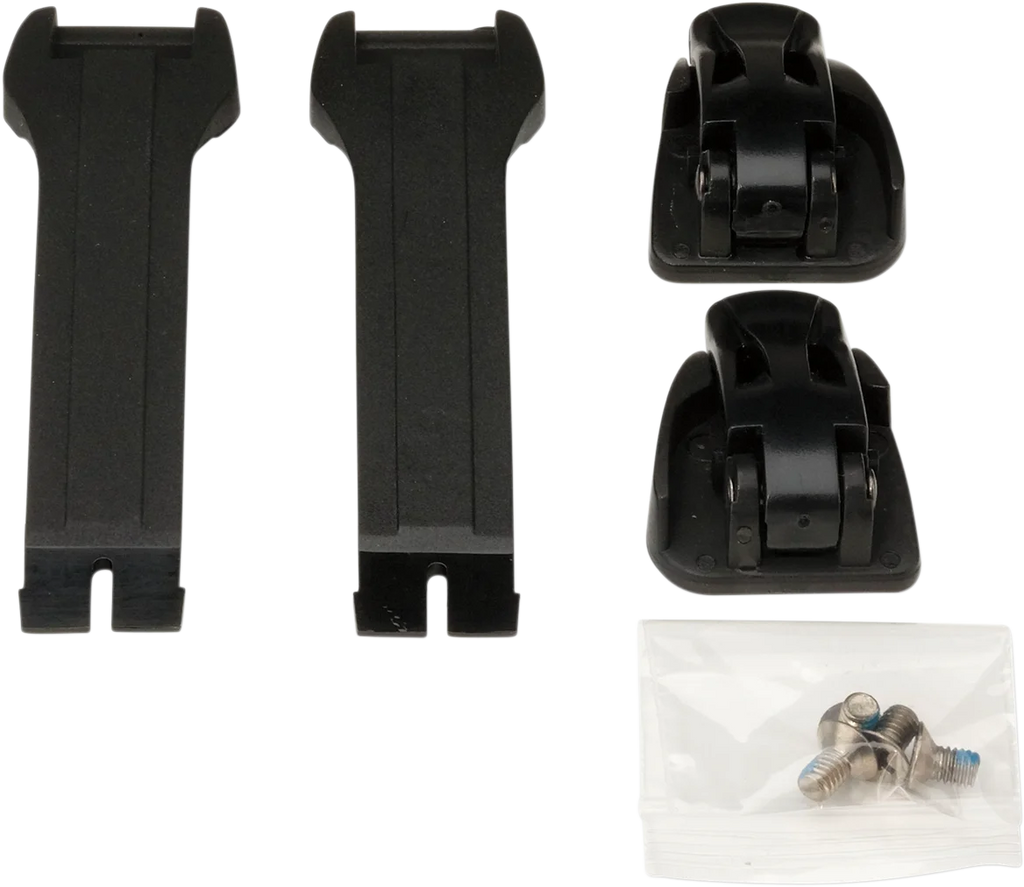 Moose Offroad Strap/Buckle Kit - Child - Short - Black 3430-0840 - Main Product View