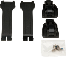 Load image into Gallery viewer, Moose Offroad Strap/Buckle Kit - Child - Short - Black 3430-0840 - Main Product View