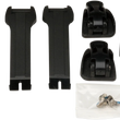 Load image into Gallery viewer, Moose Offroad Strap/Buckle Kit - Youth - Short - Black 3430-0842 - Main Product View