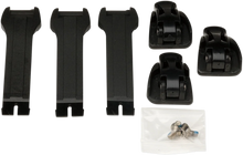 Load image into Gallery viewer, Moose Offroad Strap/Buckle Kit - Youth - Short - Black 3430-0842 - Main Product View