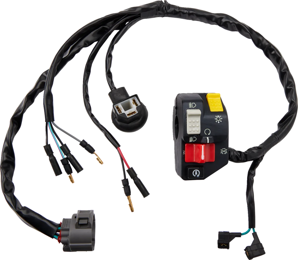 Moose Offroad Switch Block Assembly - Honda 400-1258-PU - Main Product View