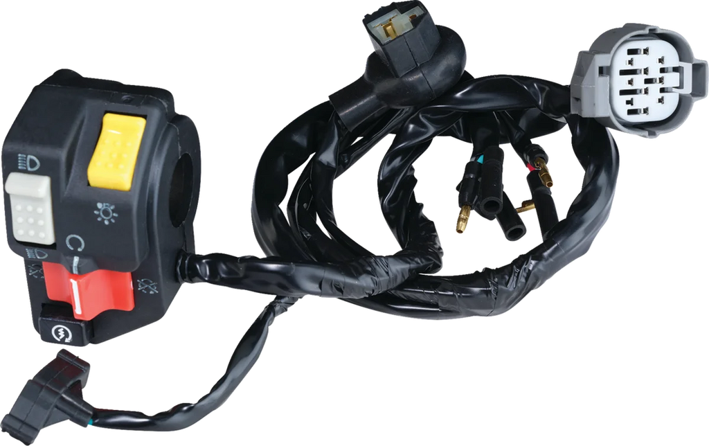 Moose Offroad Switch Block Assembly - Honda 400-1258-PU - Side View