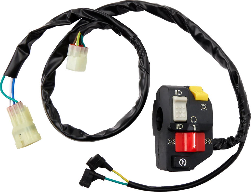 Moose Offroad Switch Block Assembly - Honda 400-1259-PU - Main Product View